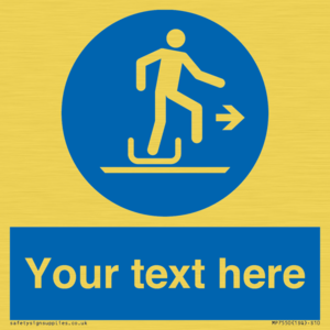 Custom Alighting from a toboggan to the right